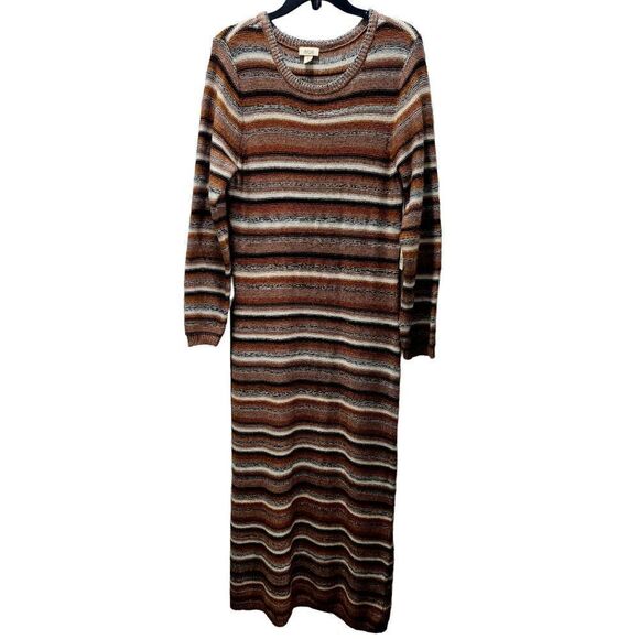 NWT ANA long warm Stripe size M - Picture 1 of 7